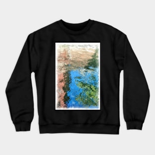 Reflections in a Rio, Venice, Italy Crewneck Sweatshirt